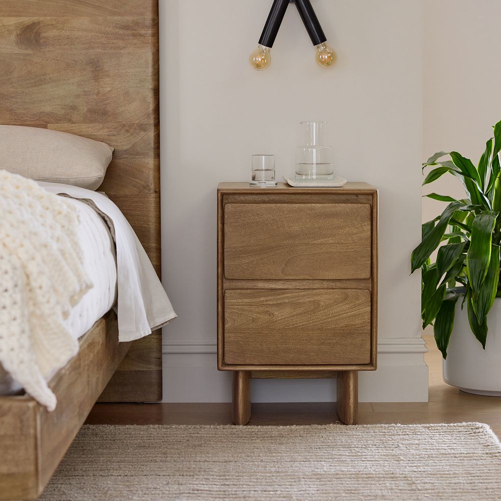 Anton Solid Wood Mini Nightstand (16") by West Elm