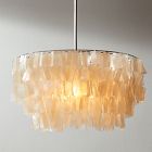Capiz Round Chandelier (24")
