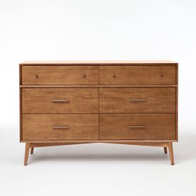 west elm mid century dresser West Elm Mid-Century 6-Drawer Dresser