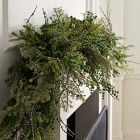 Pre-Lit Faux Mixed Pine Garland