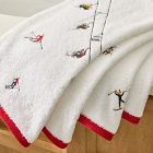 Skiers Hand Towel