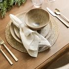 Woven Metallic Jute Placemat Sets