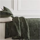 Chenille Tack Stitch Quilt &amp; Shams