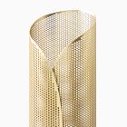 Curl Perforated 2-Light Sconce
