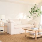 Harmony Modular Skirted Slipcover Sofa (82"&ndash;92")