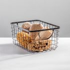 iDesign Mixed Wire Basket w/ Curved Handles