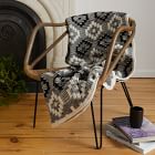 Made*Here New York Mirrored Diamonds Throw