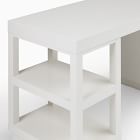 Parsons File Cabinet &amp; Open Storage Desk Set (62")