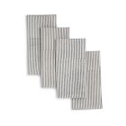 Sustainable Threads Artisan Block-Print Cotton Napkins (Set of 4)