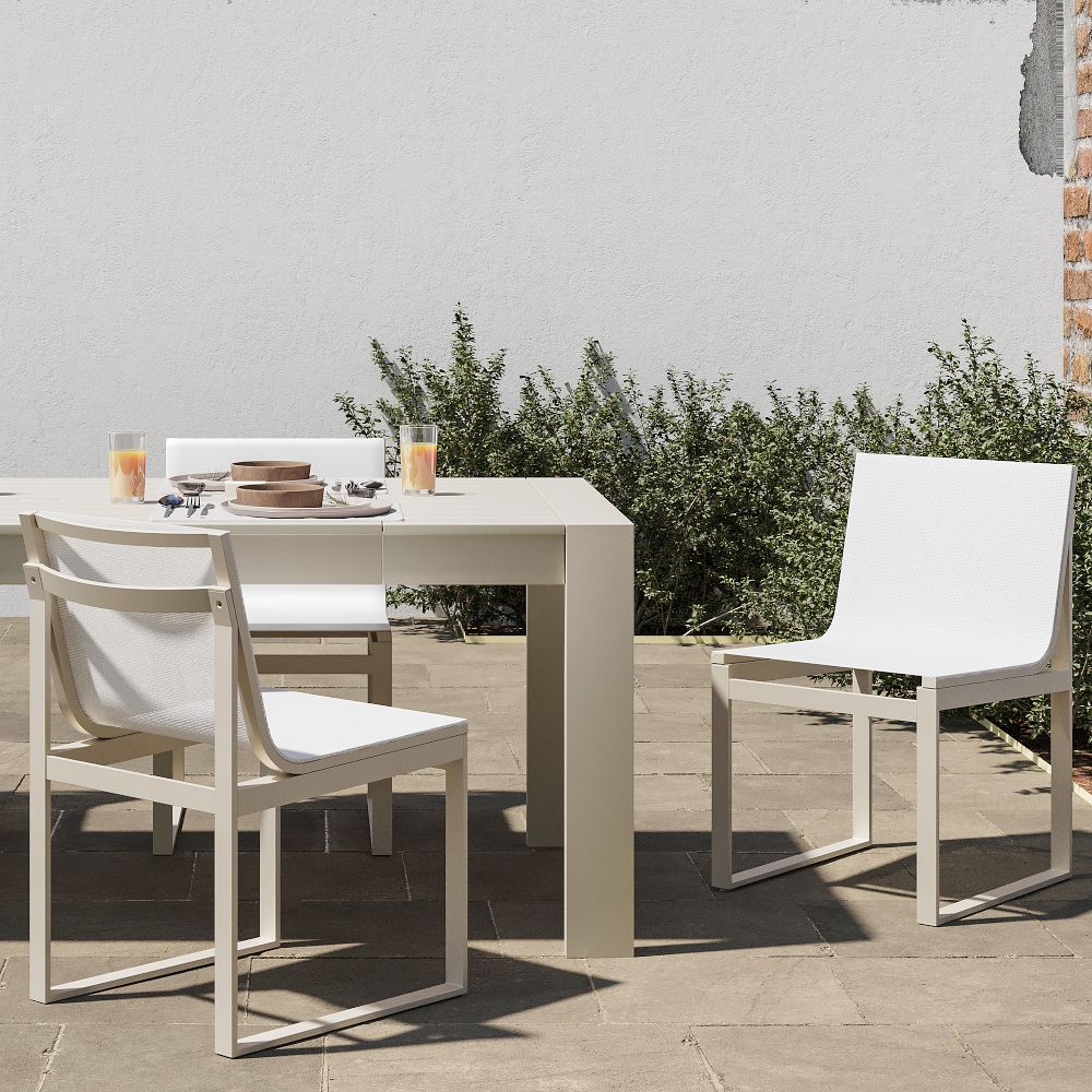Telluride Aluminum Outdoor Textilene® Dining Chair (Set of 2) by West Elm