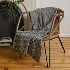 Made*Here New York Lightweight Optical Stripe Blanket