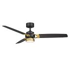 Amped Ceiling Fan with LED Light Kit 52"