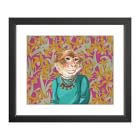 Dapper Macaque Framed Wall Art