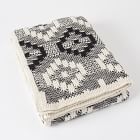 Made*Here New York Mirrored Diamonds Throw