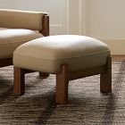 Nils Leather Chair Ottoman