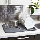 Udry Dish Rack &amp; Drying Mat