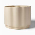 Wavy Ceramic Planters