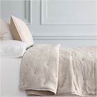 Chenille Tack Stitch Quilt &amp; Shams