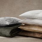 Chenille Tack Stitch Quilt &amp; Shams