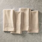 Embroidered Snowfall Cotton Napkin Sets