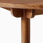 Keira Solid Wood Round Dining Table (48")