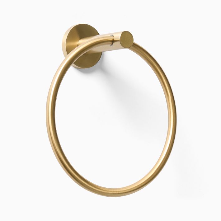 Symmons Winslet Satin Nickel Wall Mount Towel Ring In The Towel Rings Department At - View #5