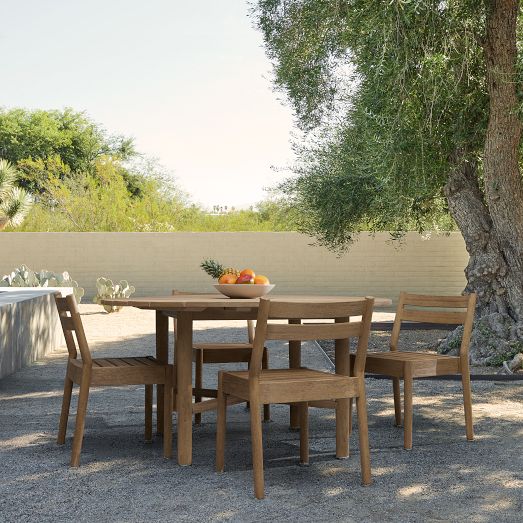 Hargrove Outdoor Stacking Dining Chair (Set of 2) by West Elm