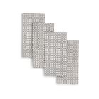 Sustainable Threads Artisan Block-Print Cotton Napkins (Set of 4)