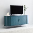 Perforated Metal Media Console (67")
