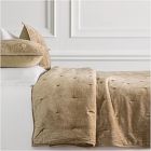 Chenille Tack Stitch Quilt &amp; Shams