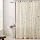 Skiers Shower Curtain