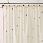 Skiers Shower Curtain