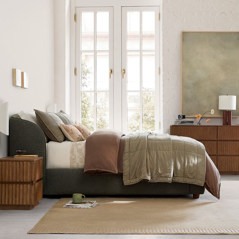Brushed TENCEL™ Twill Duvet Cover - QUEEN