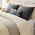 Shibori Wide Stripe Pillow Cover