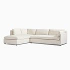 Marin 2-Piece Bumper Chaise Sectional (114")