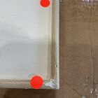 Open Box: Textured Plaster Wall Art, Version II (30"W x 40"H)