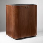 Emma Chamberlain Curved Bar Cabinet (28")