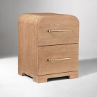 Ava Cerused Mini Nightstand (16")