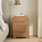 Ava Cerused Mini Nightstand (16")