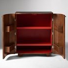Emma Chamberlain Curved Bar Cabinet (28")