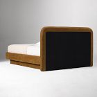 Emma Chamberlain Curved Platform Bed