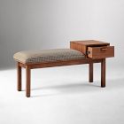 Emma Chamberlain Upholstered Telephone Bench (42")