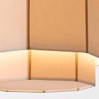 Emma Chamberlain Faceted Flush Mount (16")