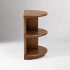 Emma Chamberlain Demi-Lune Side Table (26")