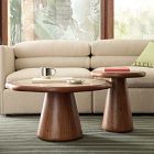 Emma Chamberlain Marble Nesting Coffee Tables (18"&ndash;32")