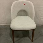 Open Box: Boerum Dining Chair - Performance Chenille Tweed Sand, Burnt Wax