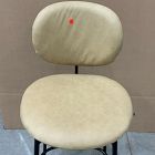 Open Box: Flynn Leather Counter Stool (26") - Ludlow Leather Cumin, Dark Bronze