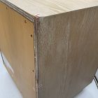 Open Box: Luisa Carved Open Nightstand (20") - Cerused White