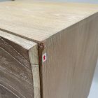 Open Box: Luisa Carved Open Nightstand (20") - Cerused White