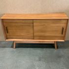 Open Box: Mid-Century Narrow Media Console (48") - Acorn